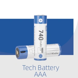 AAA-Akku mit USB-C-Ladung